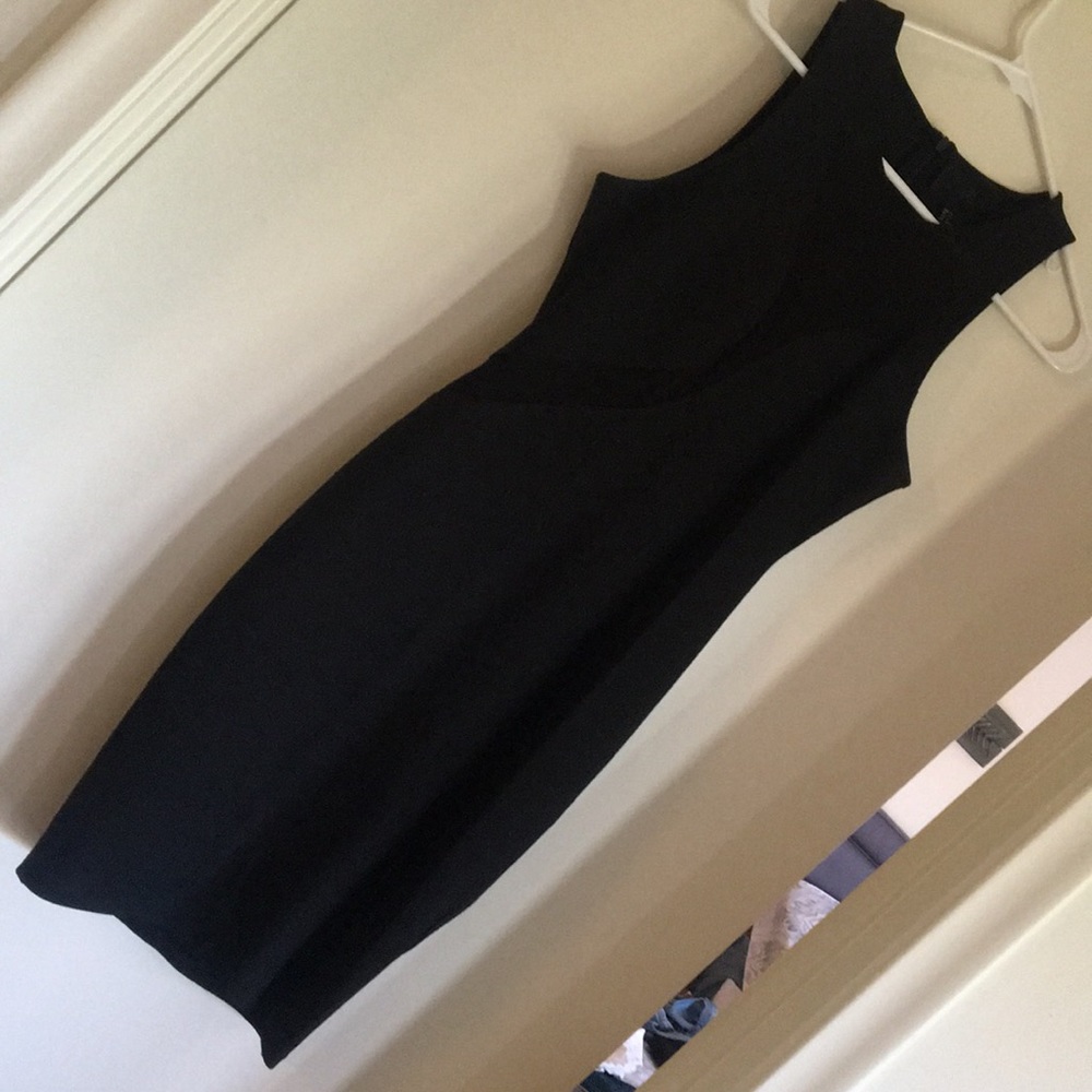 HM black dress